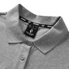 Skechers Logo Solid Color Sport Loose Simple Fashion Cool Feel Polo Neck Short Sleeve Dress Women Dresses Light-Gray L224W056-004F