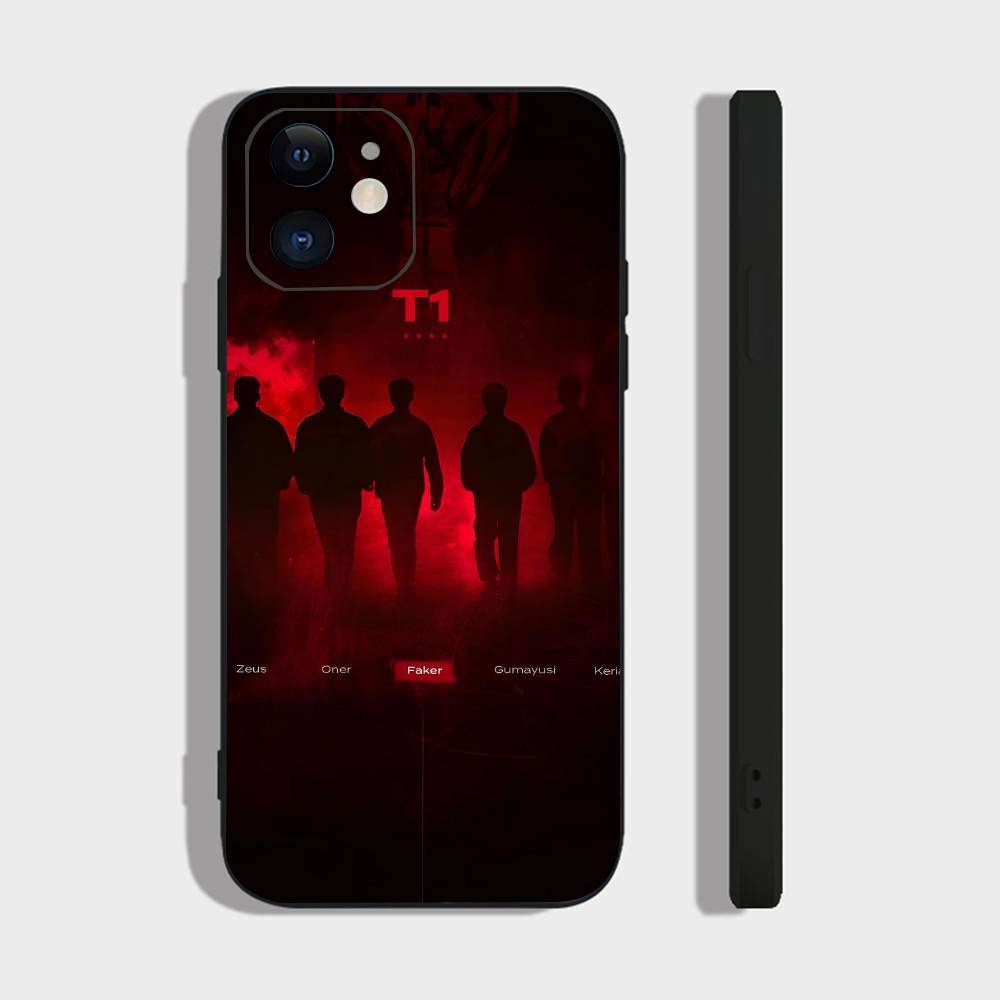 T1 Team Lck Faker For Iphone 17 Air 16 Pro Max 15 14 13 Full Cover Anti-Shock MagSafe Cover