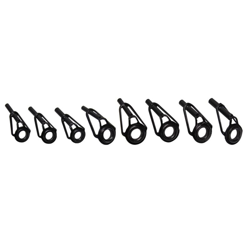 Creative Top Ring Ceramic Fishing Leading Eye Swivel Snap Fishing Accessory Set