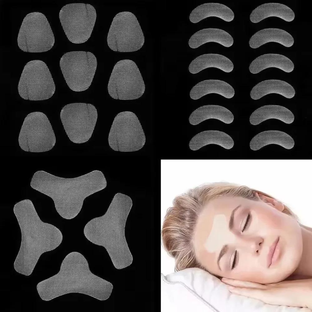 Thin Facial Line Stickers Anti-Wrinkle Patches for Sagging Skin Lift Up Tape for Frown & Smile Lines Forehead