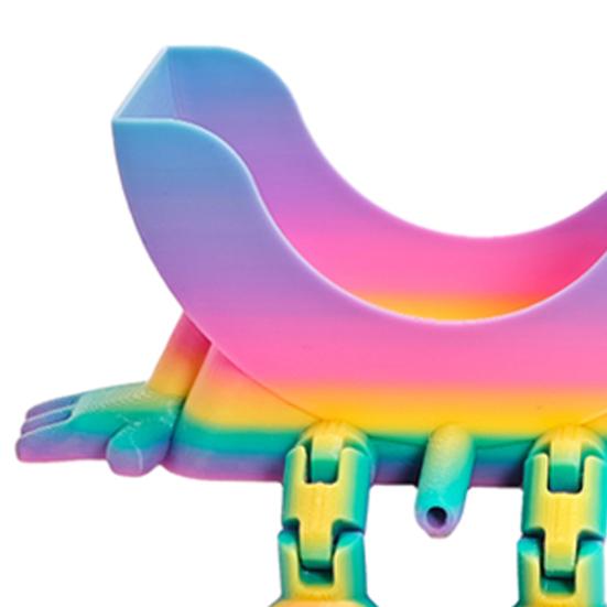 Funny Peeing Sponge Holder 3D Printed Round Sponge Stand with Drainage Countertop Sponge Holder for Kitchen Bathroom Sink