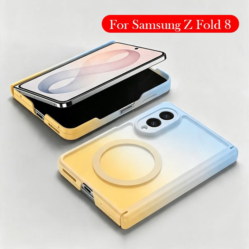Magnetic Case For Samsung Z Fold 8 Wireless Charging Back Cover Case for SAMSUNG Z FOLD 8