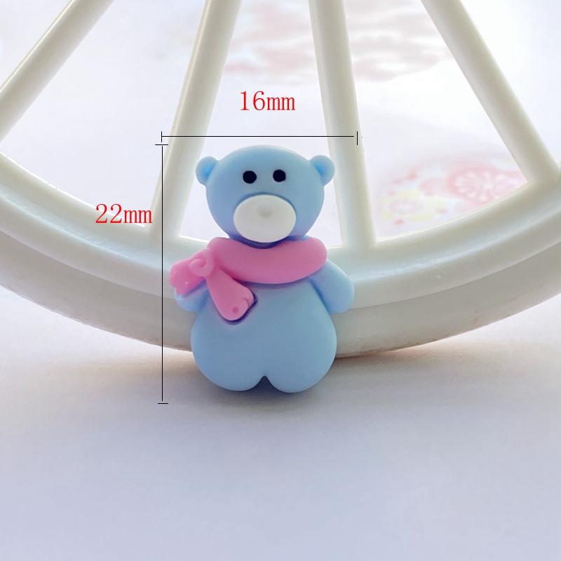 12 Stück Neue Niedliche Weihnachts-Serie Flacher Cabochon Scrapbooking Haarschleifen-Mittelteil Verzierungen DIY Zubehör F85