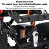   Servo Motor Kit Stable Low Noise Quick Response Waterproof   Metal Gear Servo Kit for   SCX24 1Celsius24 RC Car