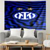 Mi-lan FC Emblem Printed Printed Tapestry, for Bedroom,Livingroom, dormitory, Large Wall Decor, Fabric Decor Fan Birthday Gifts