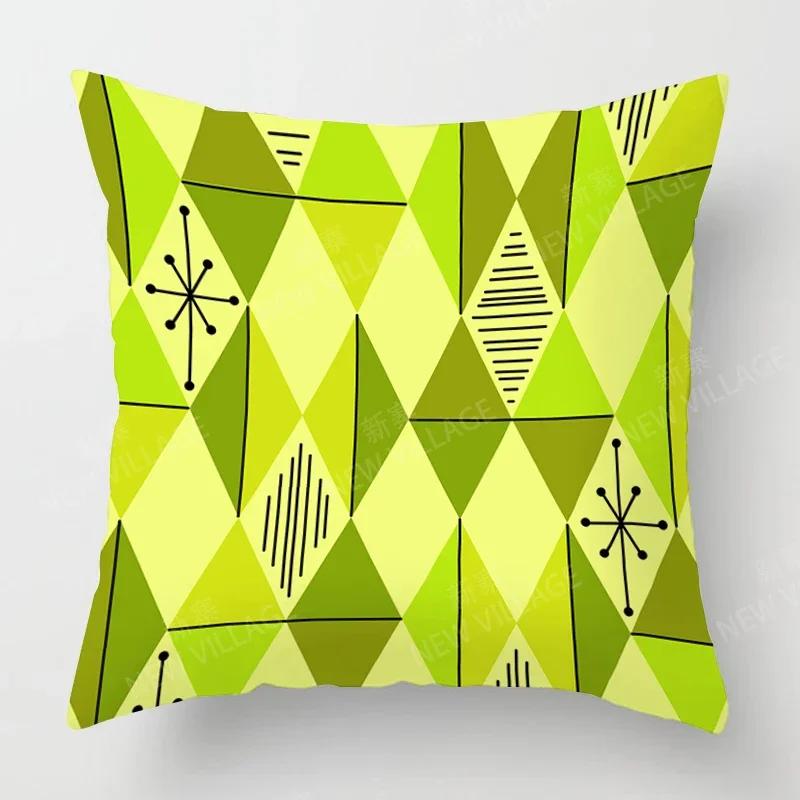 

Скандинавская Осень Домашнее Украшение Наволочка для Подушки Дивана Современный Современная Мода 45x45cm синий