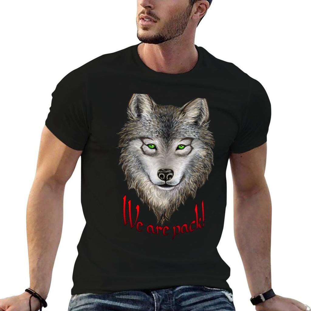 Nighteyes - we are pack T-Shirt cotton t shirts man 100% man t shirt cotton t shirts for man co