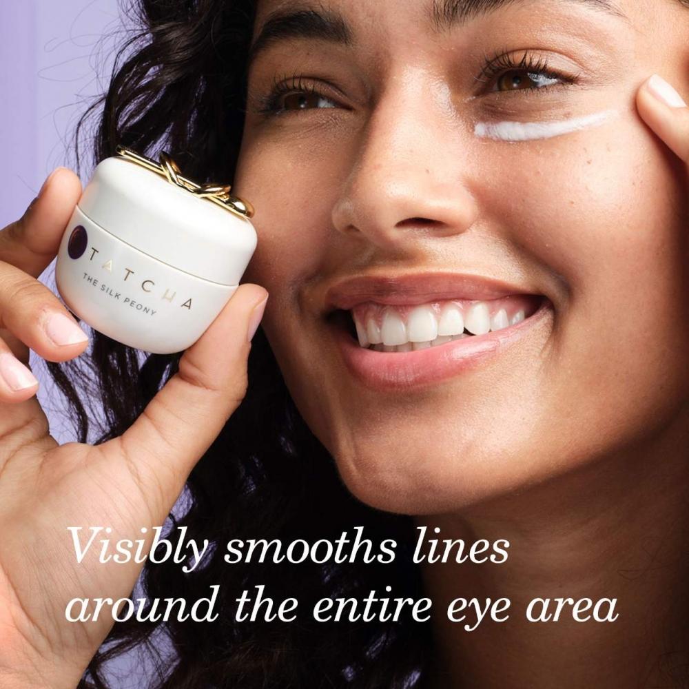 Tatcha Augencreme The Silk Peony Linie Glättend 0,5 Unzen 15 ml