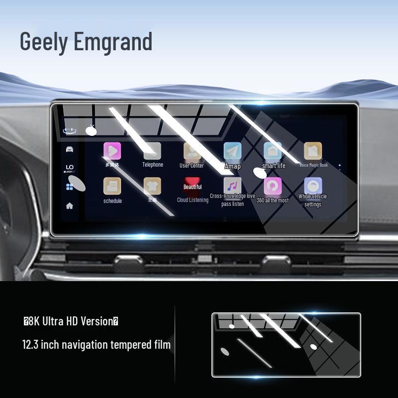 Tempered Screen Protector for Geely Emgrand Gen 4 - 25 Models