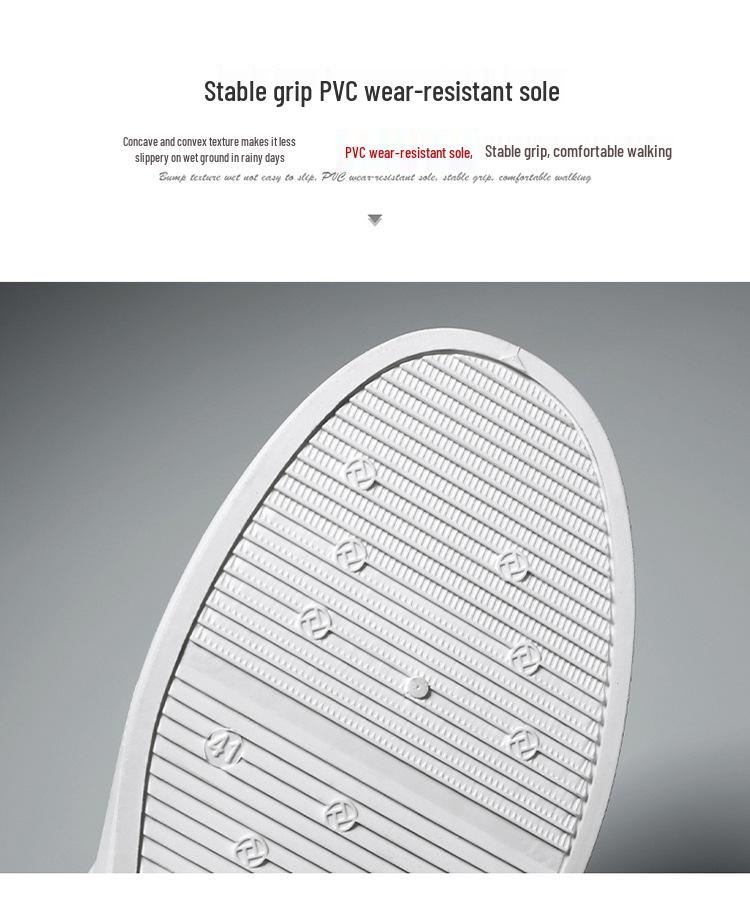 Men's Trendy Casual Leather Shoes - Spring/Autumn Versatile Korean Style Lightweight White Sneakers