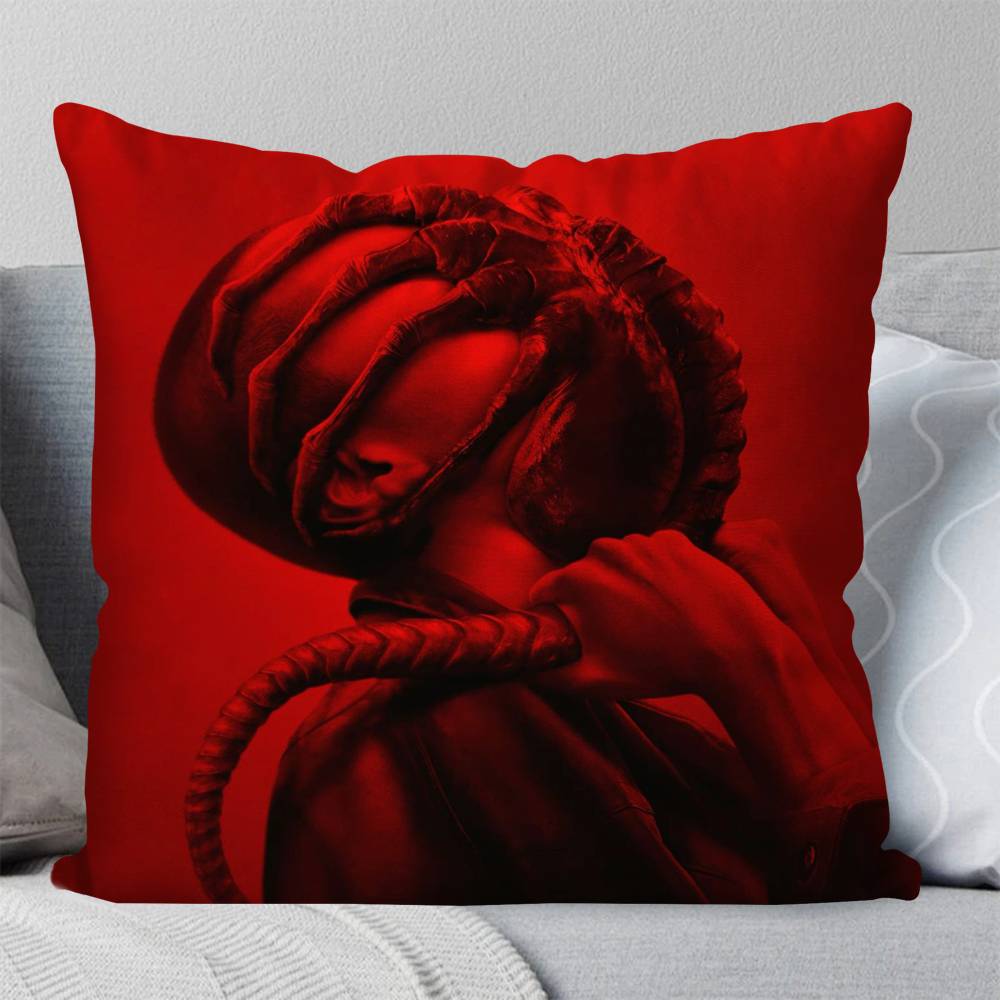 Classic Movie A-Alien Pillow Case Square Pillow Bedroom Sofa Leisure Comfort Cushion Car Living Room Home Decoration