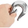 Walfront 304 Stainless Steel Swivel Lifting Hook with 650kg/1000kg WLL, Silver, 13.56.5cm/5.312.56in (650KG), 15.58.5cm/6.13.35in(1000kg), 258g458g,