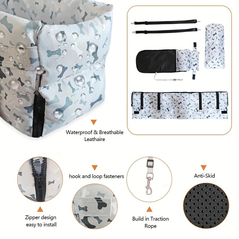 Sitzerhöhung für Haustiere für sichereres und komfortableres Reisen – wasserdicht und kratzfest, ideal für Autofahrten mit Hunden und Katzen