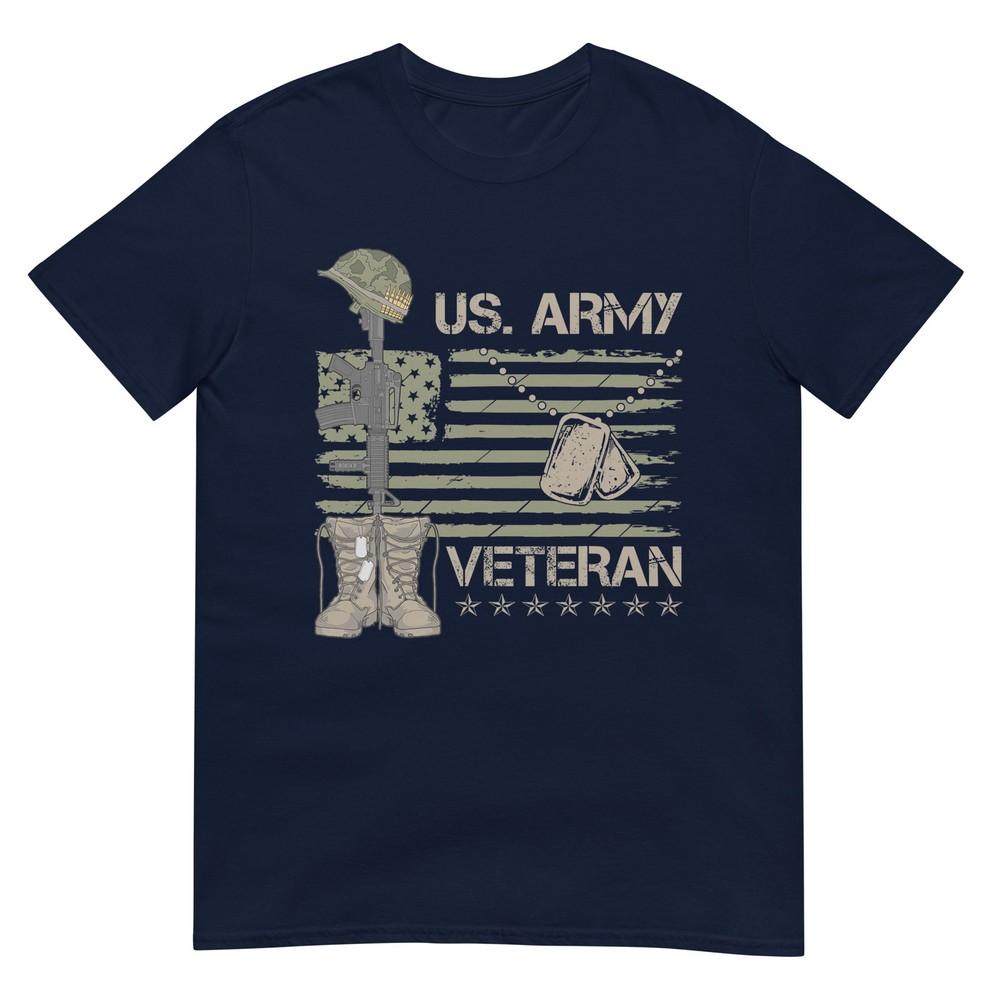 Us Army Veteran Flag Tshirt S