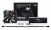 Noctua NF-A9x14 HS-PWM Chromax.black.swap 92mm 14mm Thick 4-pin PWM Slim Case Fan with Anti-vibration Pads.