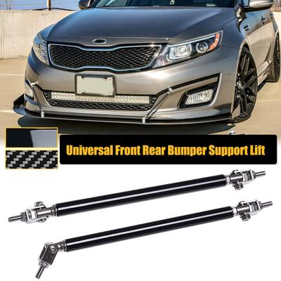 Universal For Kia Optima K5 Forte Stinger 2001- Front Bumper Lip Splitter Spoiler Strut Rod Tie Support Bar Car
