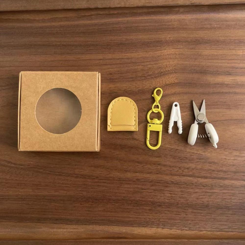 with Protective Cover Small Thread Cutting Tool DIY Craft Scissors Spring Yarn