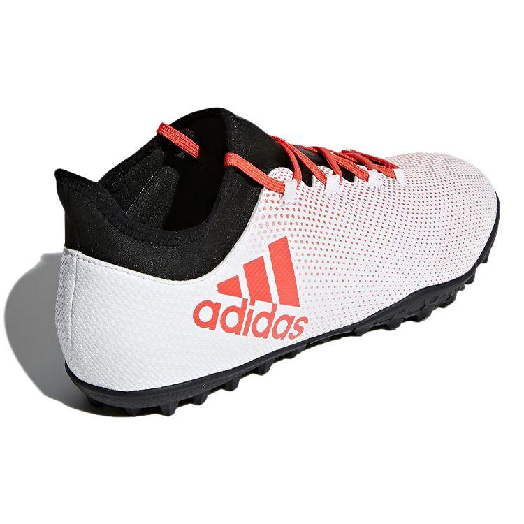 adidas X Tango 17.3 Round Toe Lace-Up TF (Rubber Studs) Hard Ground Artificial Turf Durable Soccer Shoes Men Soccer Shoes White Pink Black CP9136