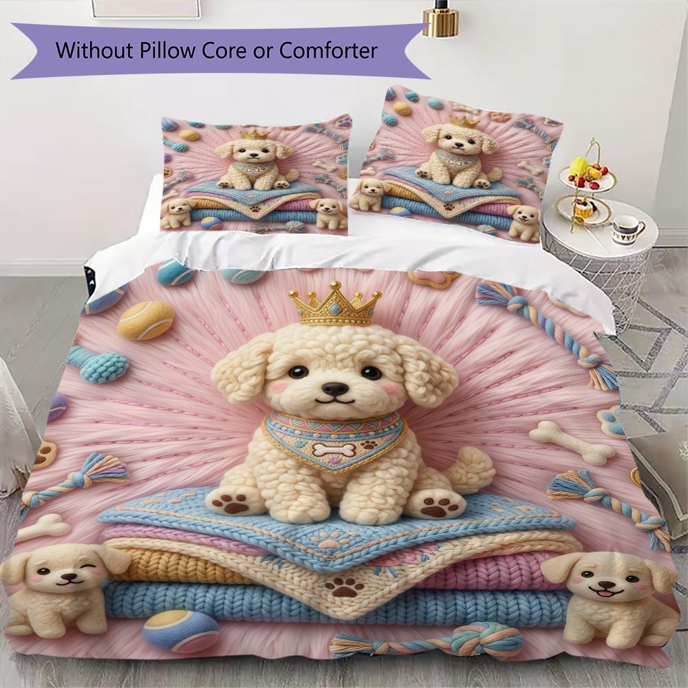 

Cute animals Pattern Bedding uilt Set uilt Cover Pillowcase Home Decoration Birthday Gift (1 * duvet cover + 35 * pillowcase without core) 135x200cm