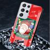 Boże Narodzenie Cartoon Snowman Szklana Etui Do Samsung Galaxy S22 S20 FE S21 Plus Telefon Pokrowiec S10 5G S9 Note 20 Ultra 10 Lite Shell