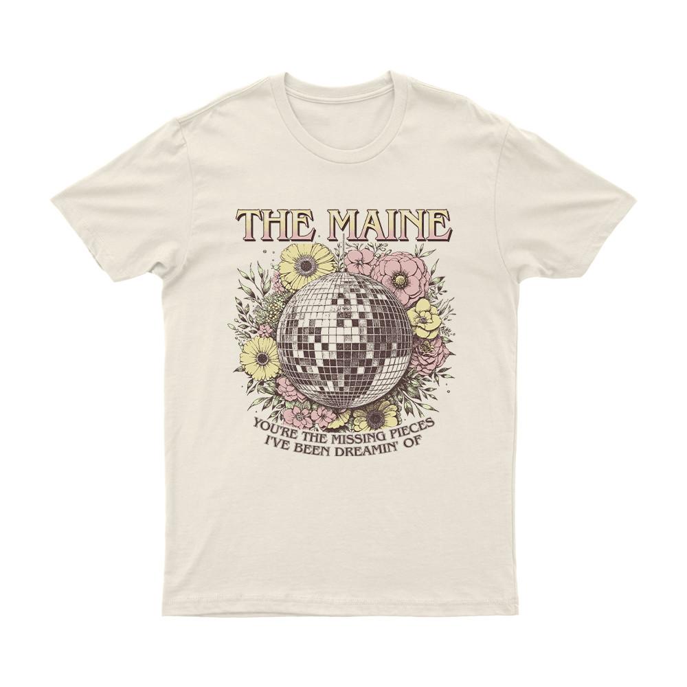 The Maine The Floral Disco Natural Tshirt Unisex T-Shirt XXL