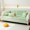 Light French Cream Wind Sofa Cushion Universal In All Seasons New  Non-Slip Leather Cushion Straight Row Cover Cover Cloth Towel
