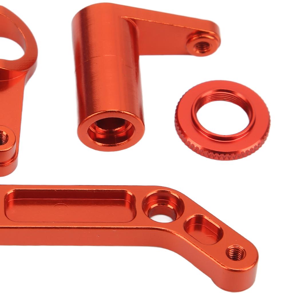 RC Steering Assembly Aluminum Alloy Replacement   Upgrade Repairing Parts for JLB 1Celsius10 Trucks