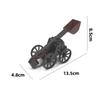 Medieval Military Cannon Small Particle Soldier Figurine Building Block Pirate Ship Artillery Scene Ornament Toy