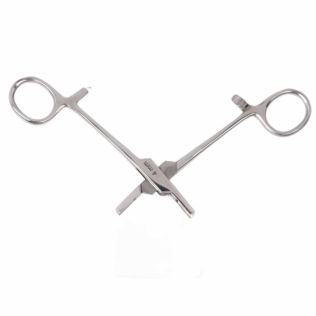 Stainless Steel Body Piercing Pliers Piercing Forceps for Belly Button Nose Ear4mm