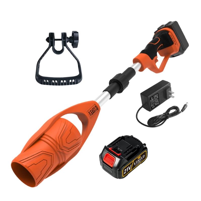 Efficient 21V Leaf Blower Foldable Design Professional Garden Blower for Mess release Leaf Management in Yards