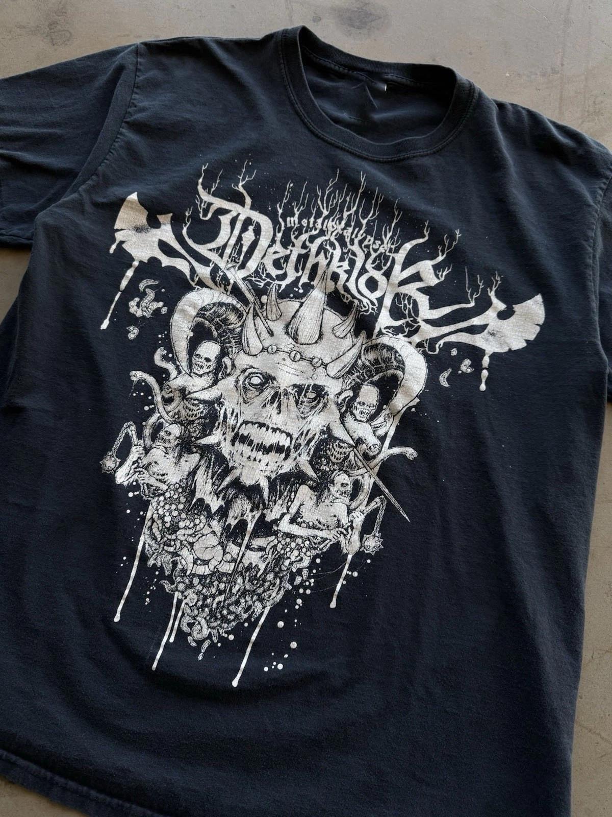 Vintage 2000 Metalocalypse Dethklok Network T-shirt NT194 FREE SHIPPING L