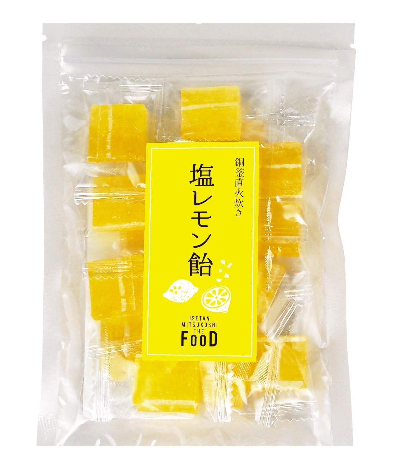 

Queens Isetan Copper Pot Open Fire Salted Lemon Candy 80g x 10 packs