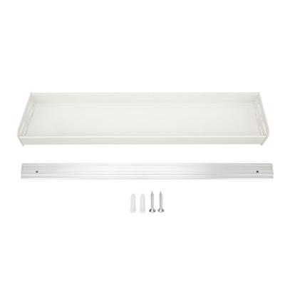 Detachable Wall Mounted Kitchen Spice Rack Household Hanging Seasoning Spice Organizer for Kitchen Bathroom 60cm White
