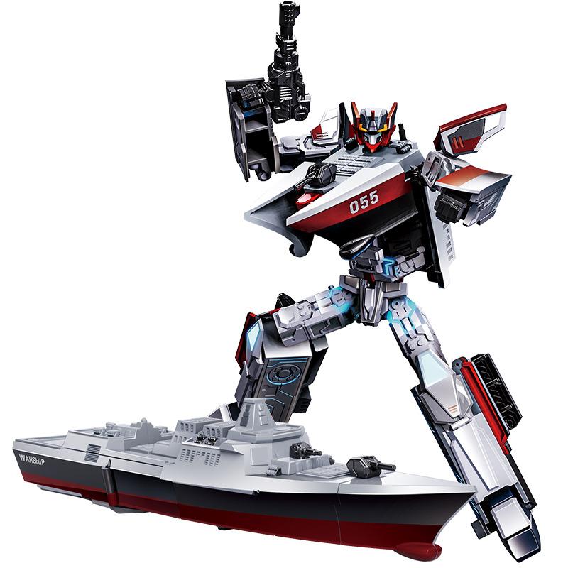 W99 Tank Simülasyonu Askeri Gövde Deformasyon Robotu Alaşım Mecha Erkek Oyuncak