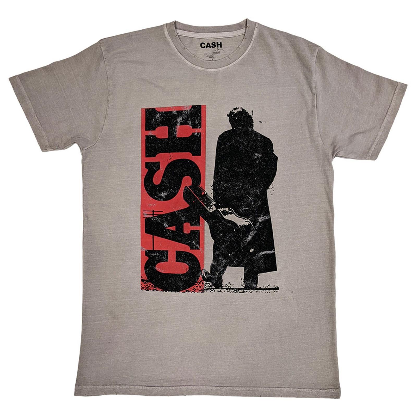 Johnny Cash Bold Silhouette T Shirt XXXXL
