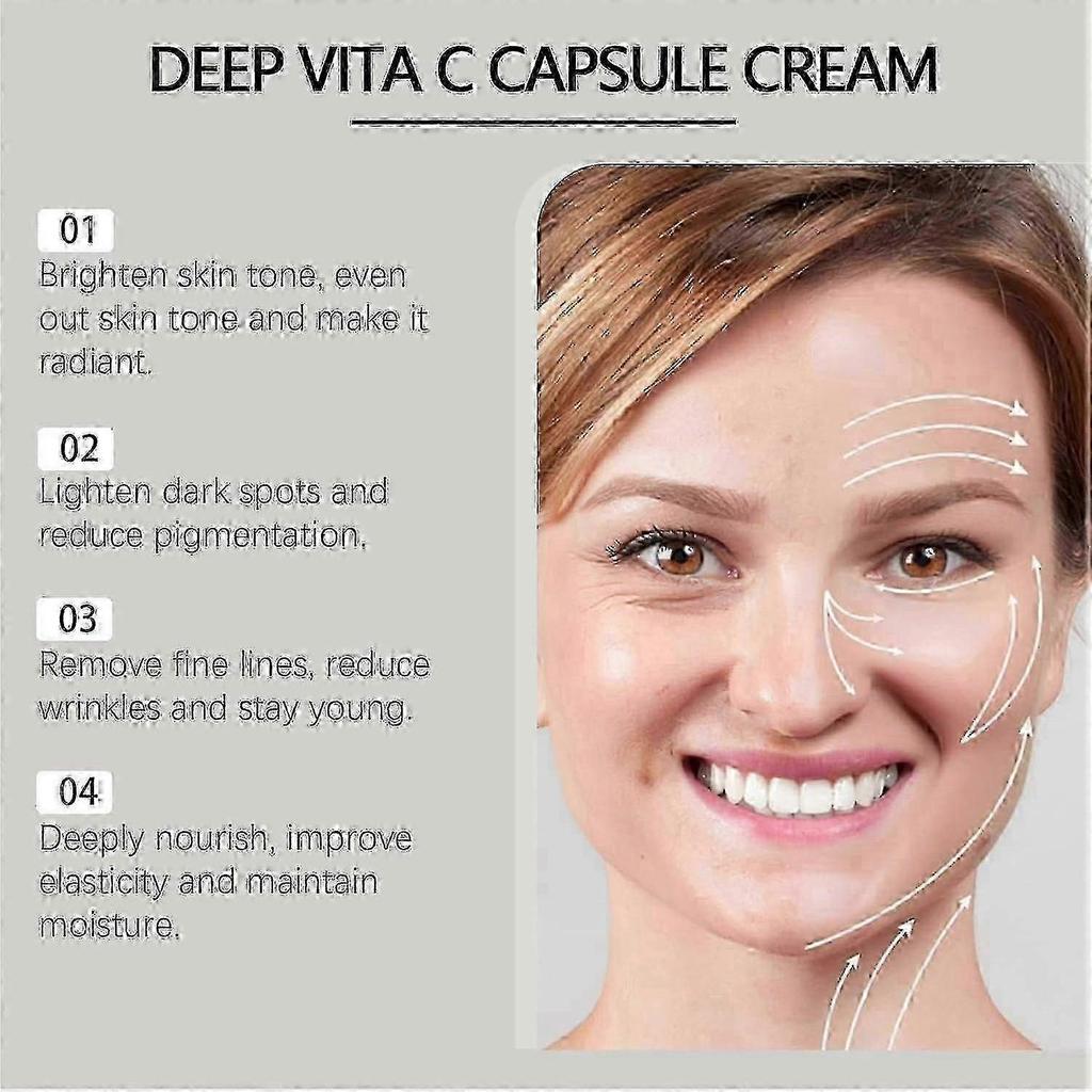 Deep Vita C Creme, Anti-Falten Vitamin C für Glow