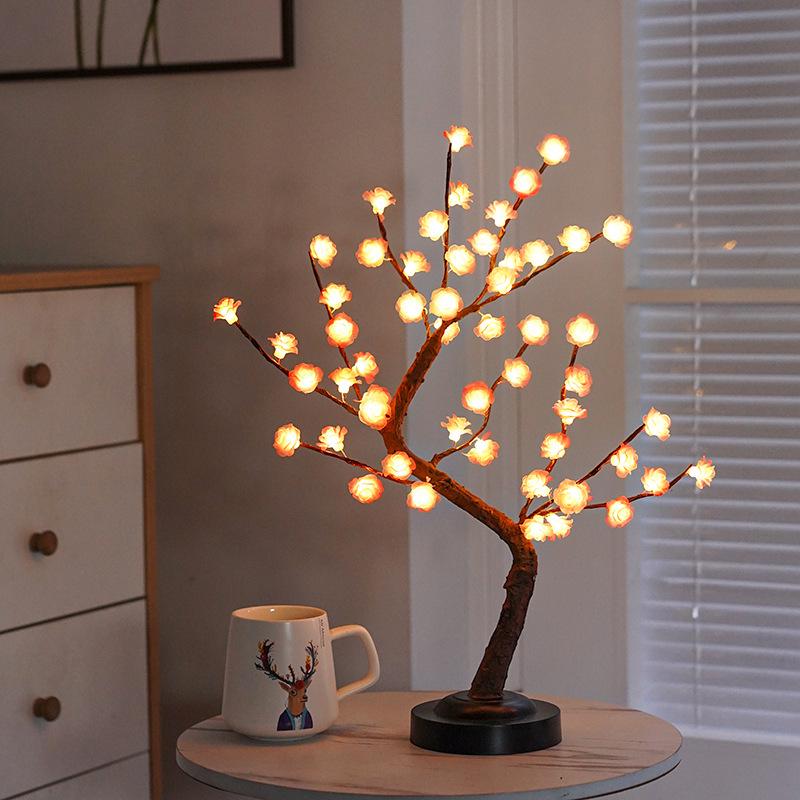 

LED Maple & Olive Leaf String Lights – Festive Home Decoration Warm Light