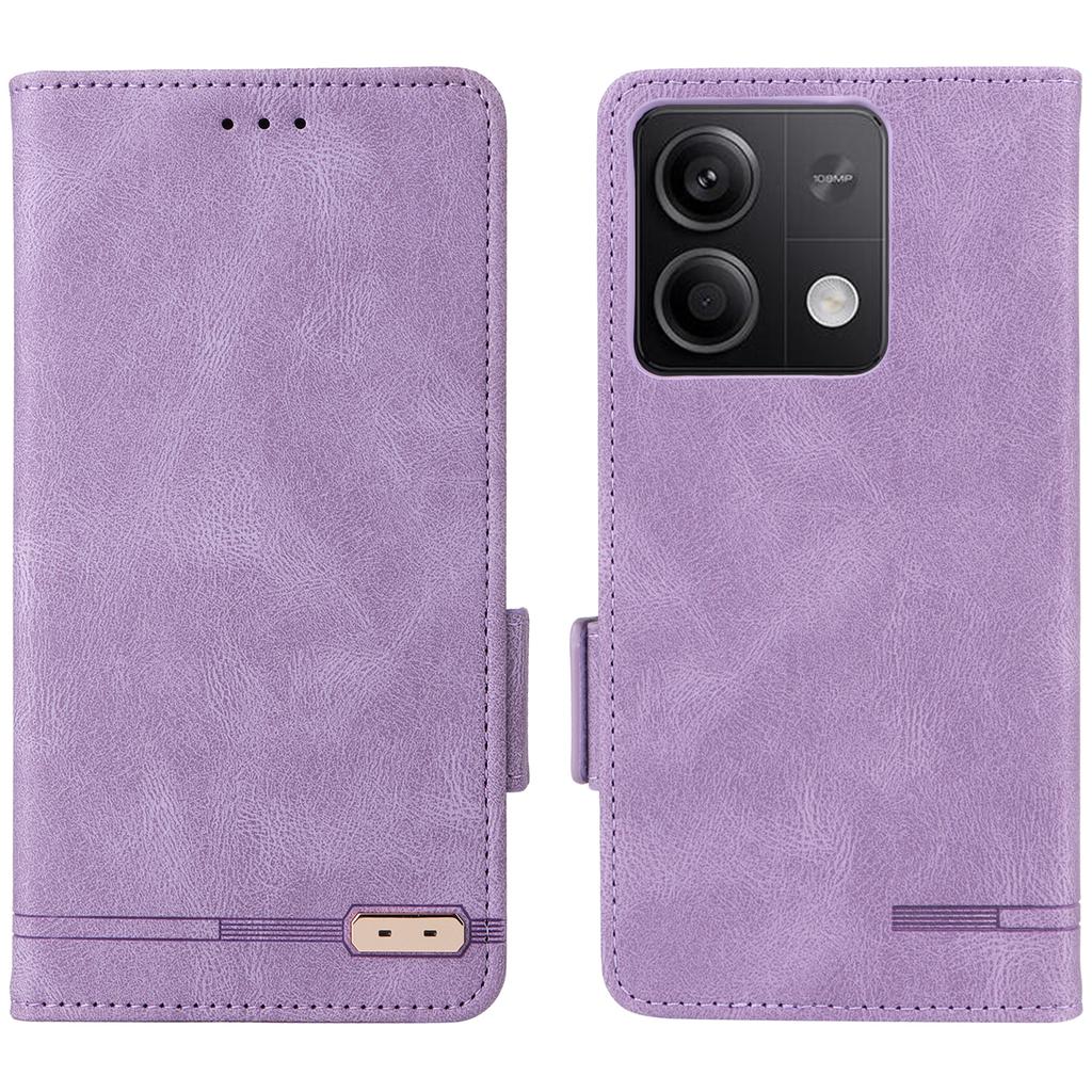 For Xiaomi Redmi Note 13 5G/Note 13 5G (China) Case Wallet PU Leather Flip Phone Cover