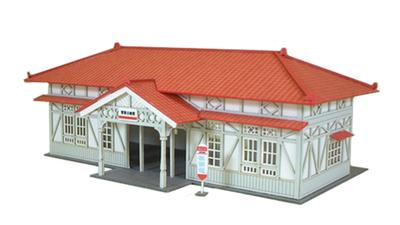 Sankei Nostalgic Diorama Serie Bahnhofsgebäude B 1/150 MP03-20