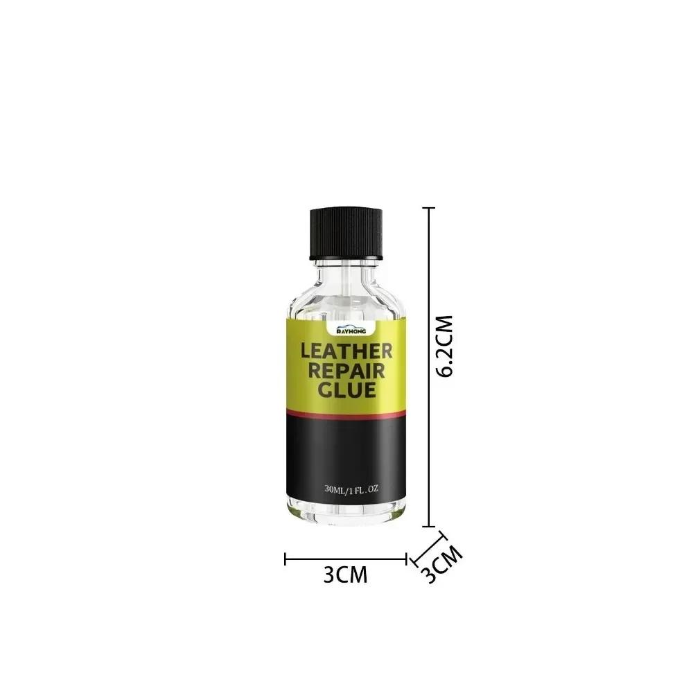 Liquid Leather Repair Gel Skin Refurbish Tool Holes Scratch Cracks Restorer For Car Seats Sofa Jacket Purse Shoes