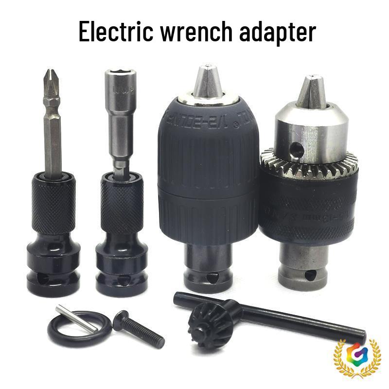 Adaptor Mandrină Burghiu Cheie Electrică - Șurubelniță Pneumatică la Tijă Extensie Cheie de Impact Pneumatică