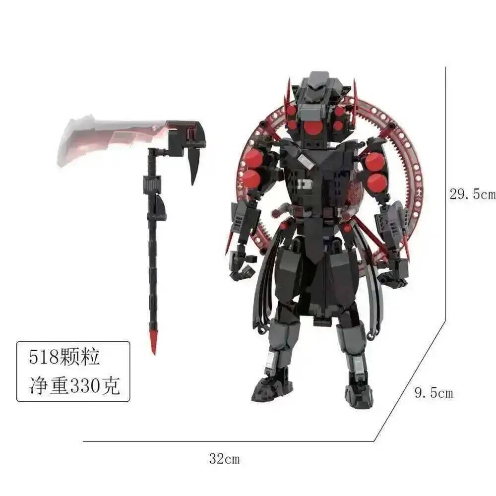 Skibidi Toilet Speakerman Blocks Skibidi Toilet Speaker Man Blocks Titans Speakerman Building Block Titans Cameraman