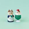 Japanese Ornaments ZAKKA Garden Coffee Scene Decoration Shooting Props Miniature Resin Cat Birthday Gift Collection