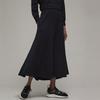 Y-3 SS22 Solid Color Elastic Casual Midi Skirt Women skirts Black HG8664