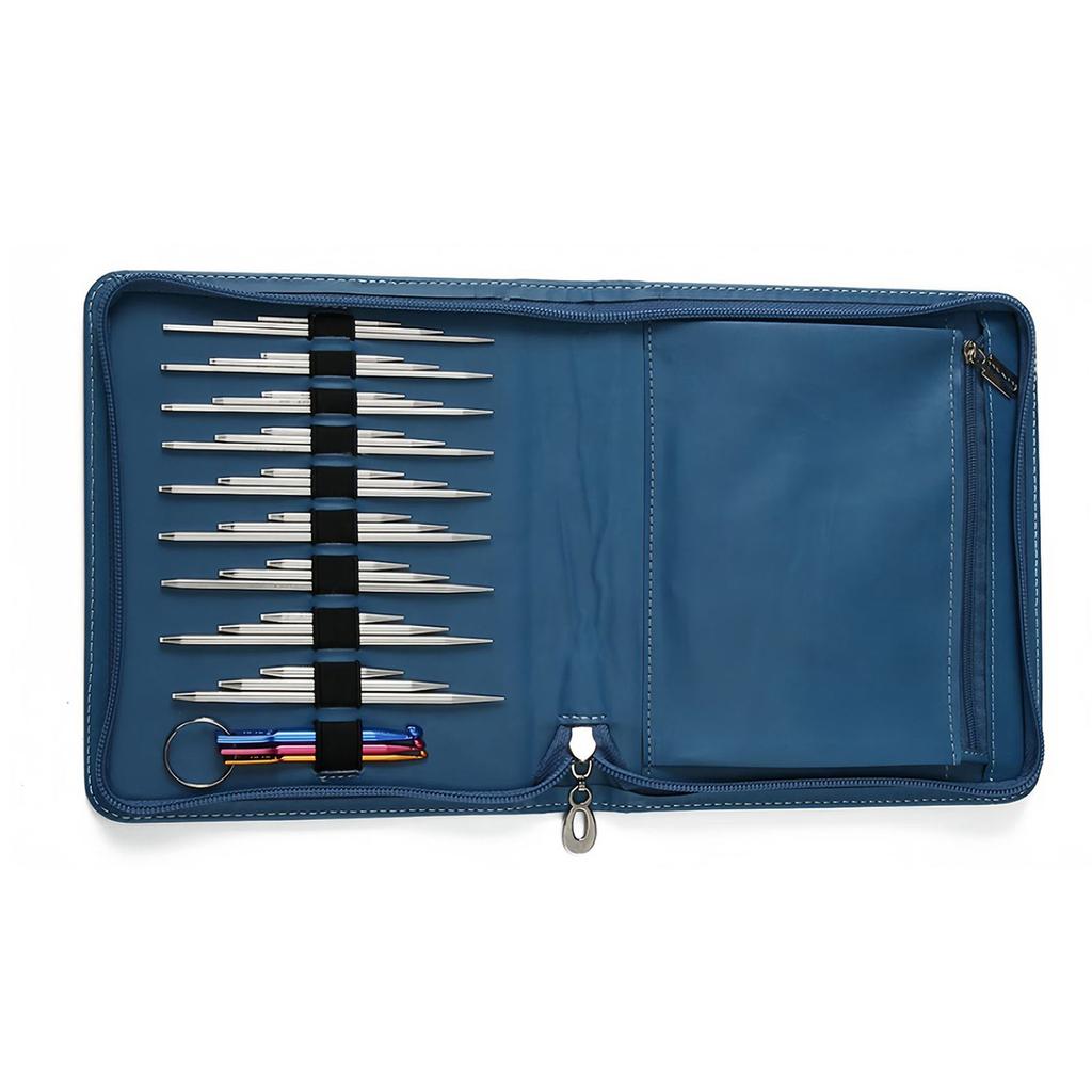 DIY Knitting Tool Stainless Interchangeable Knitting Needle Knitting Starter Kits Great for Handmade Crafts Enthusiasts