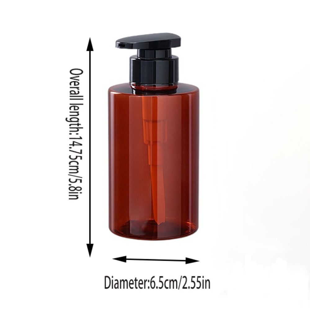 Cylinder Hand Soap Dispenser Empty Pump Bottle Dispenser Journey Shampoo Bottles  Kitchen
