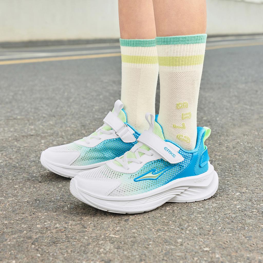 Hongxing Erke Childrens Mingao 2 Synthetic Leather Fabric Summer Large Mesh Comfortable Physical Test Low-Top Running Shoes 65125203060-012