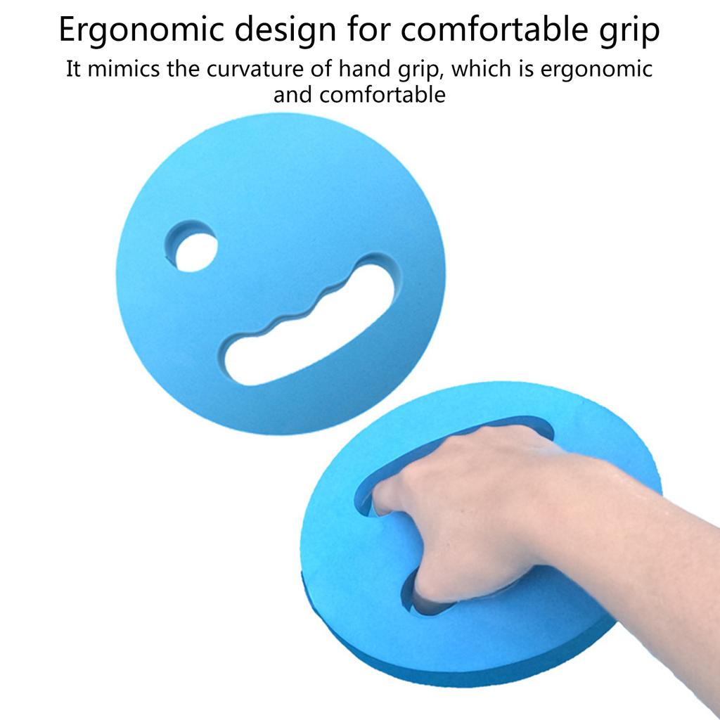 Swimming Kickboard Hand Grip Floating Plate Pool Training Aid Float for Beginner Beachs Swimming Training Easy to Use
