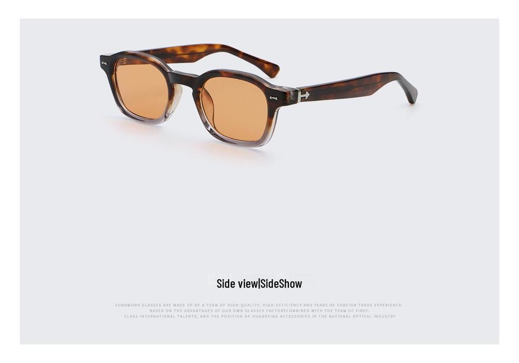 European and American Style Personalized Propionate Sunglasses