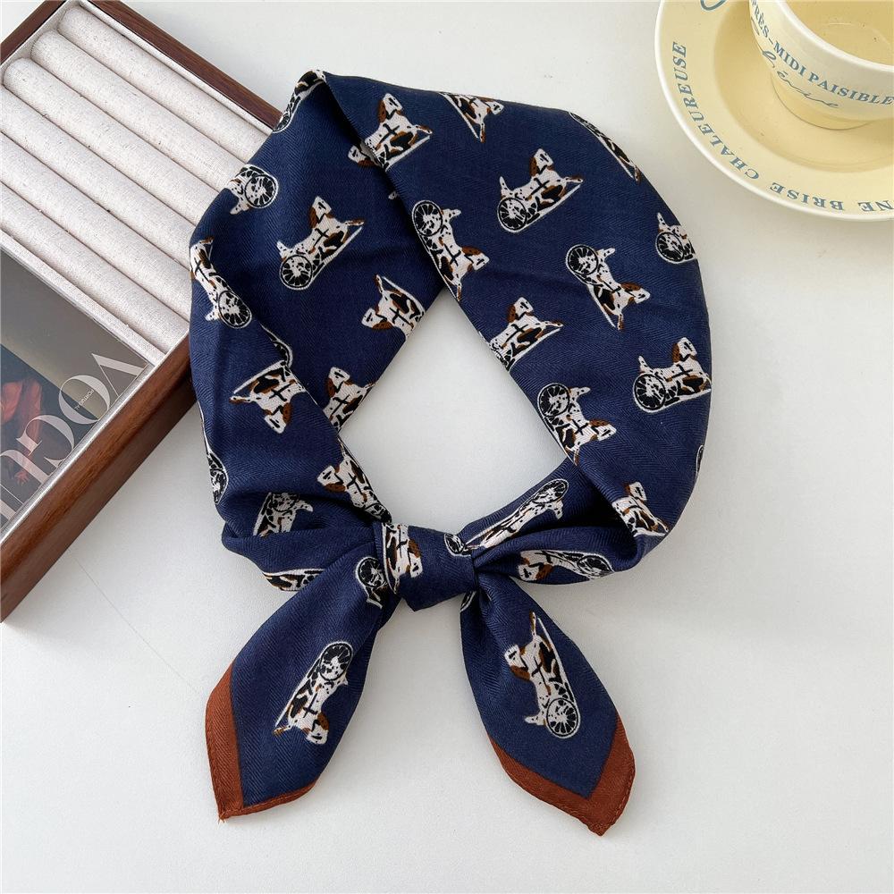 65*65cm Square Hair Scarf Cotton Bandanas Hairband Headband Hairscarf Headscarf Turban Shawl Wrap